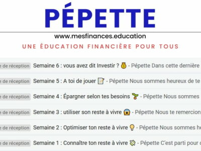 Découverte de Pépette, la newsletter d’éducation financière